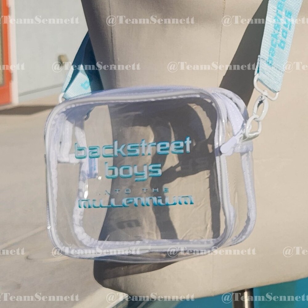 Backstreet Boys Clear Crossbody Bag / Into the Millennium Sphere Vegas Residency